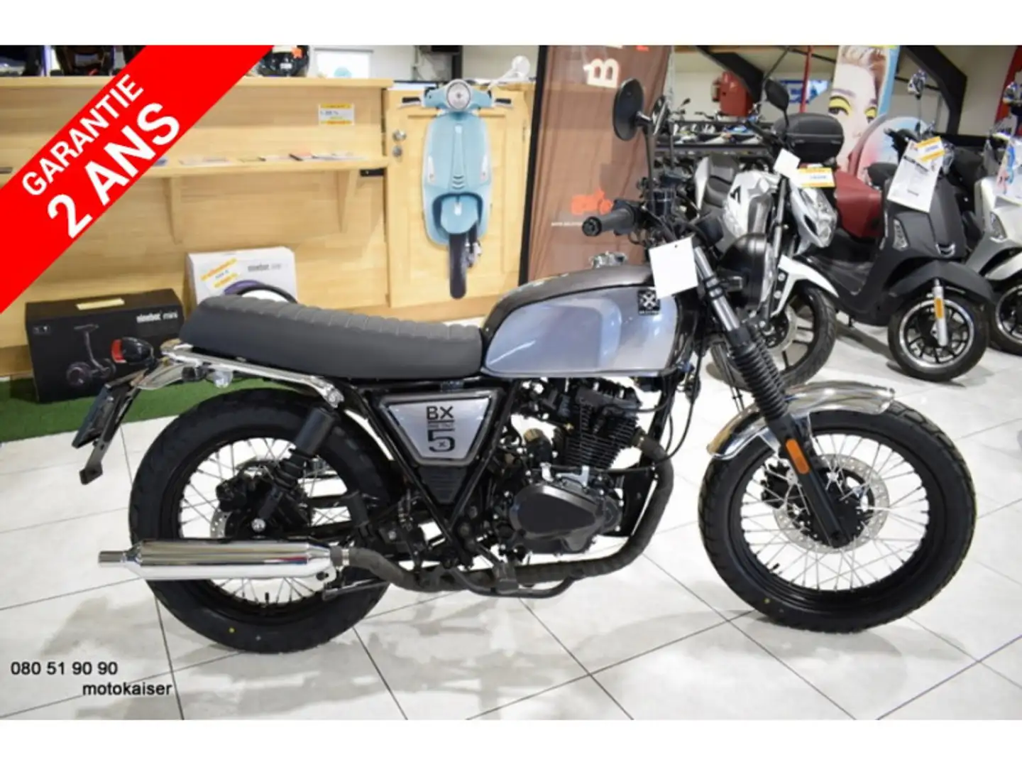 Brixton Cromwell 125 ABS Gris - 1