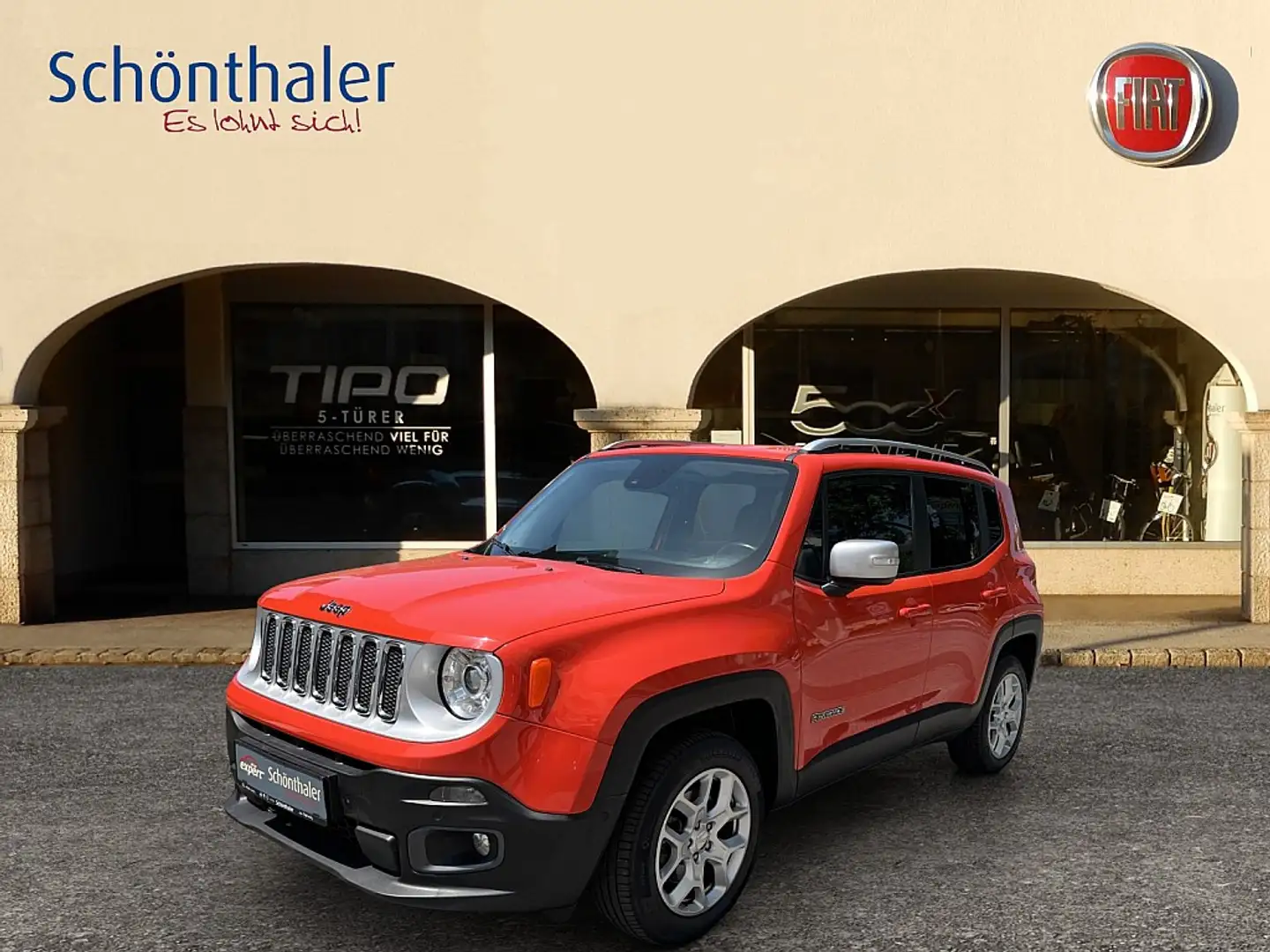 Jeep Renegade 2,0 MultiJet II 140 Limited AWD Orange - 1