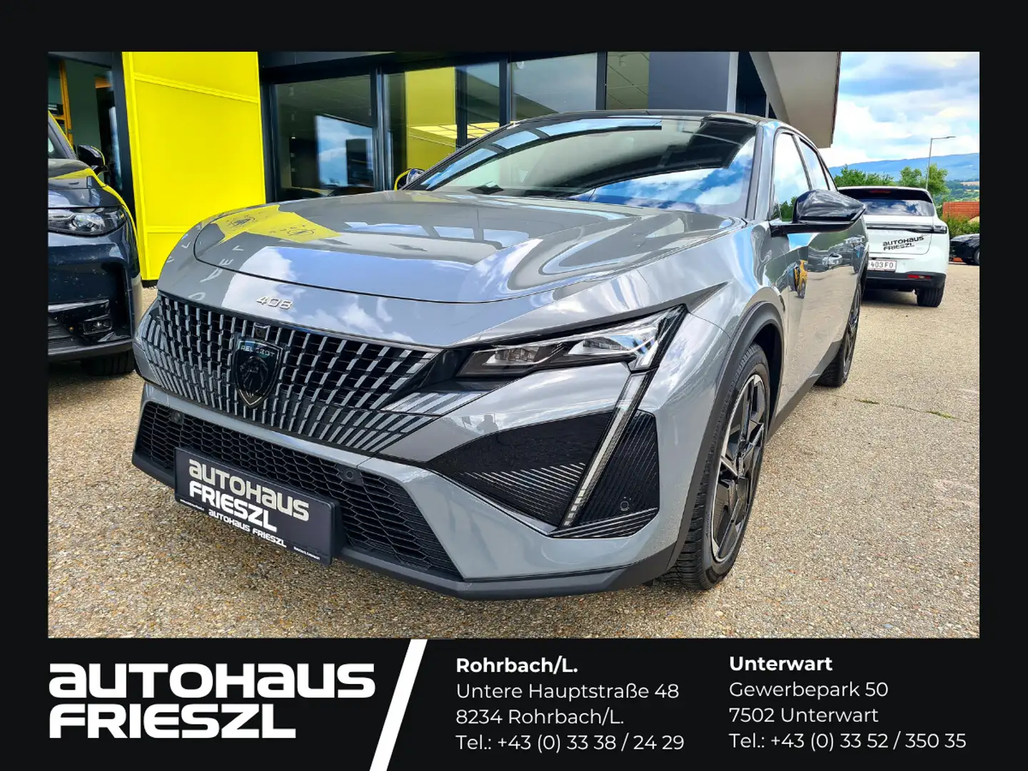 Peugeot 408 1.2 Hybrid 145 GT (EURO 6e) Grau - 1