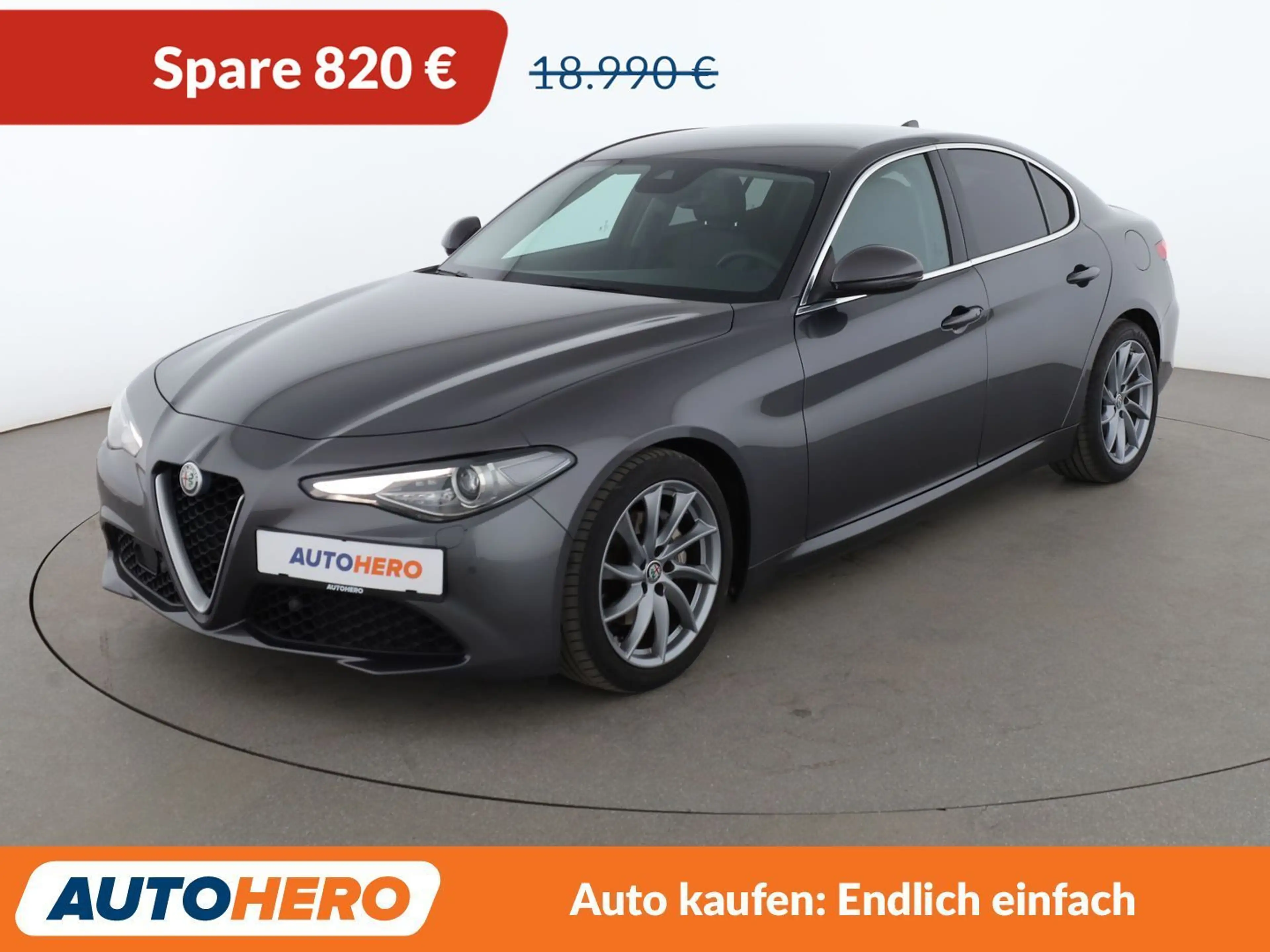Alfa Romeo Giulia 2.2 JTDM Super Aut.*NAV*TEMPO*CAM*PDC*SHZ*ALU*