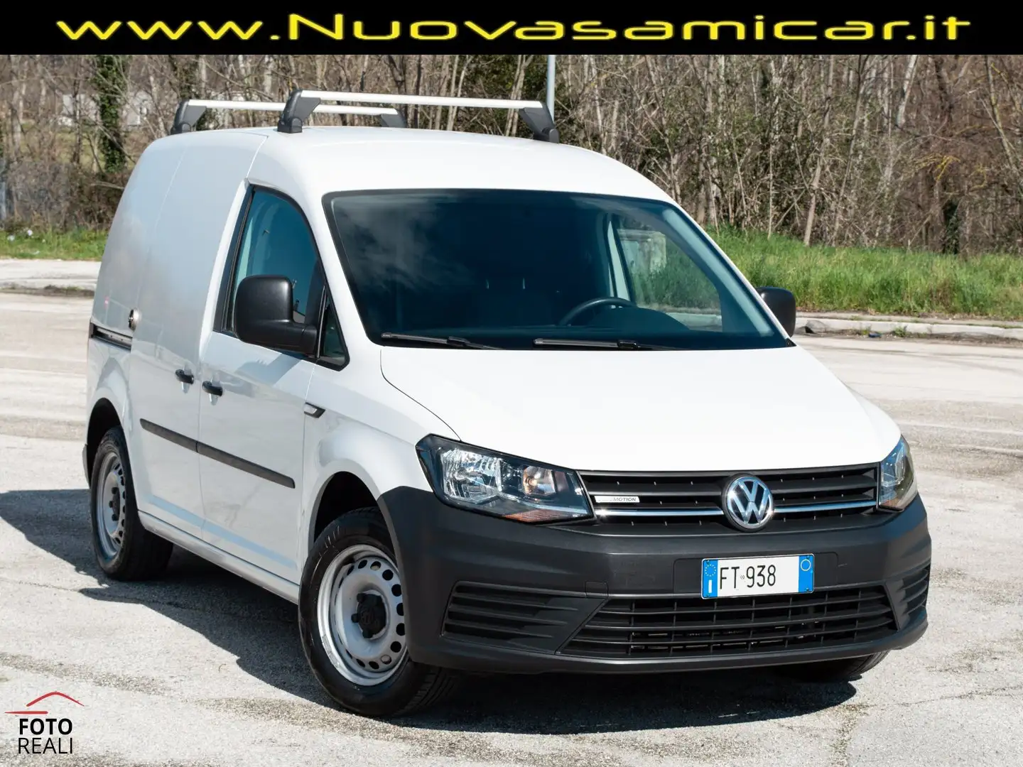 Volkswagen Caddy 1.4 TGI 110 CV NAVI FURGONE METANO SCAFFALATURE Weiß - 1
