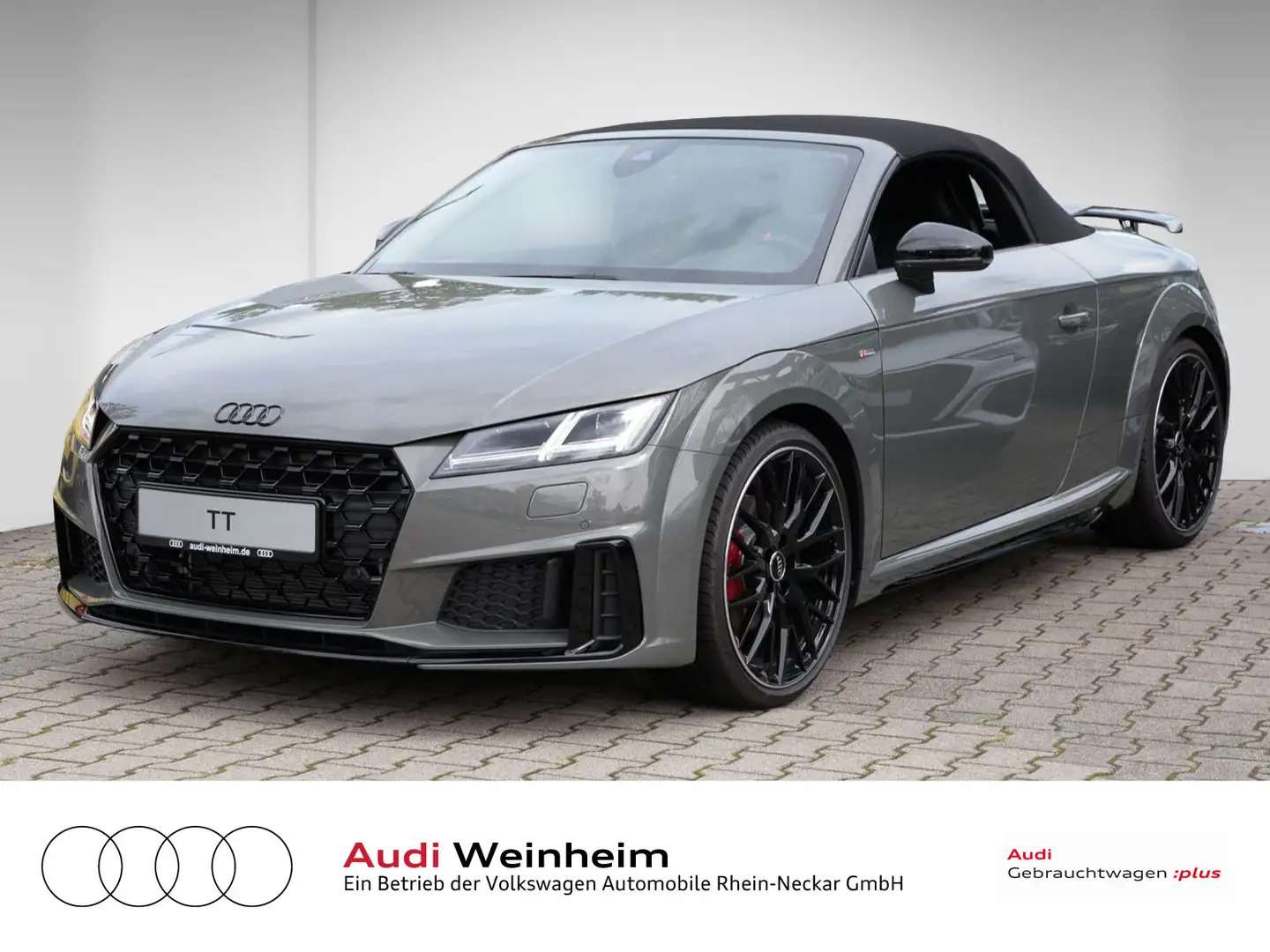 Audi TT 40 TFSI Black S-Line Competition Plu Серый - 2