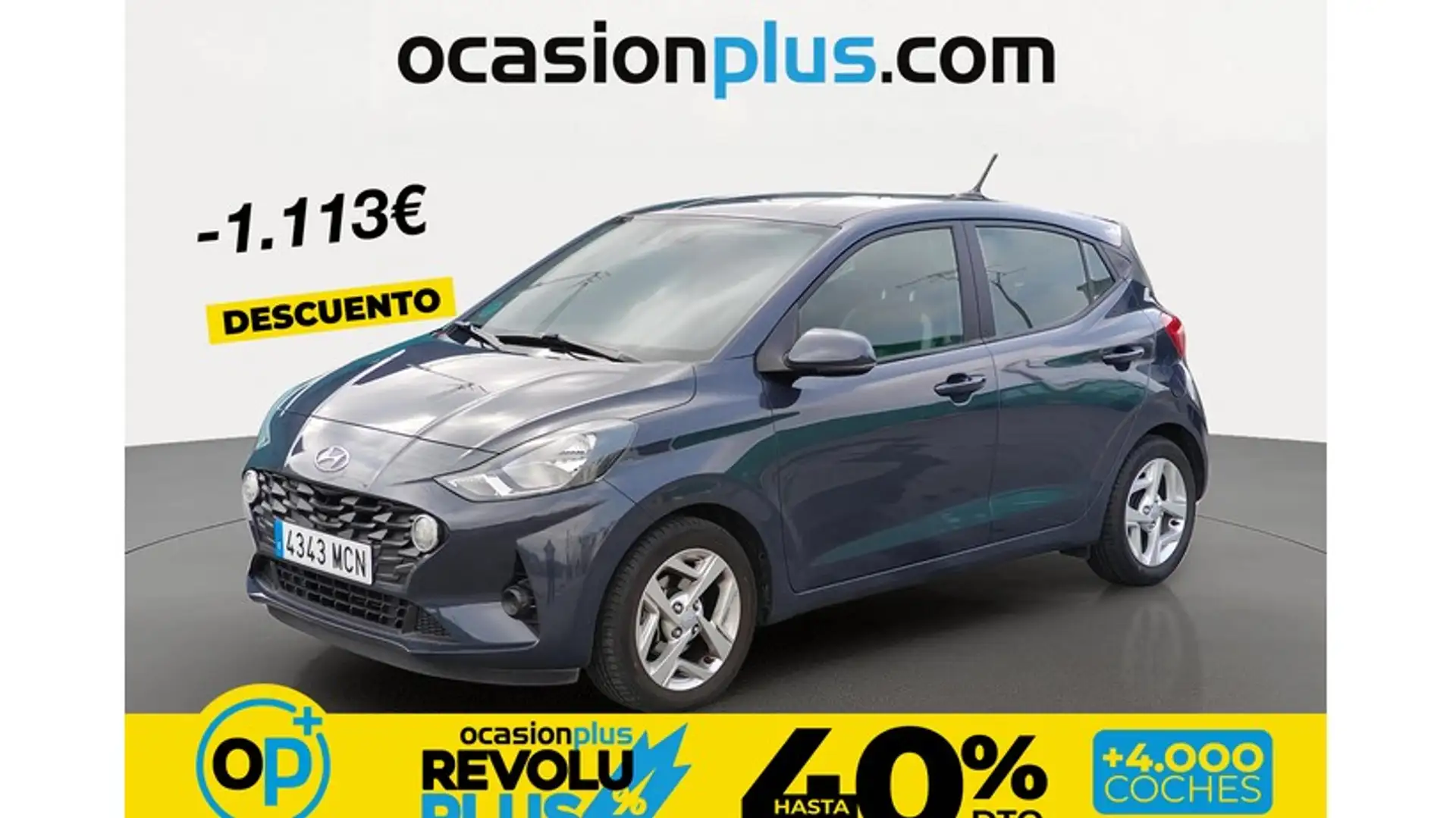 Hyundai i10 1.0 MPI Klass Gris - 1