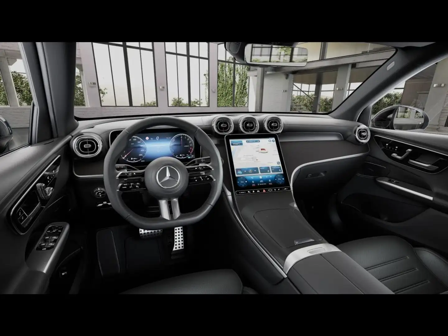 Mercedes-Benz GLC 300 de 4M AMG Night Panorama Distronic 360° Silber - 2
