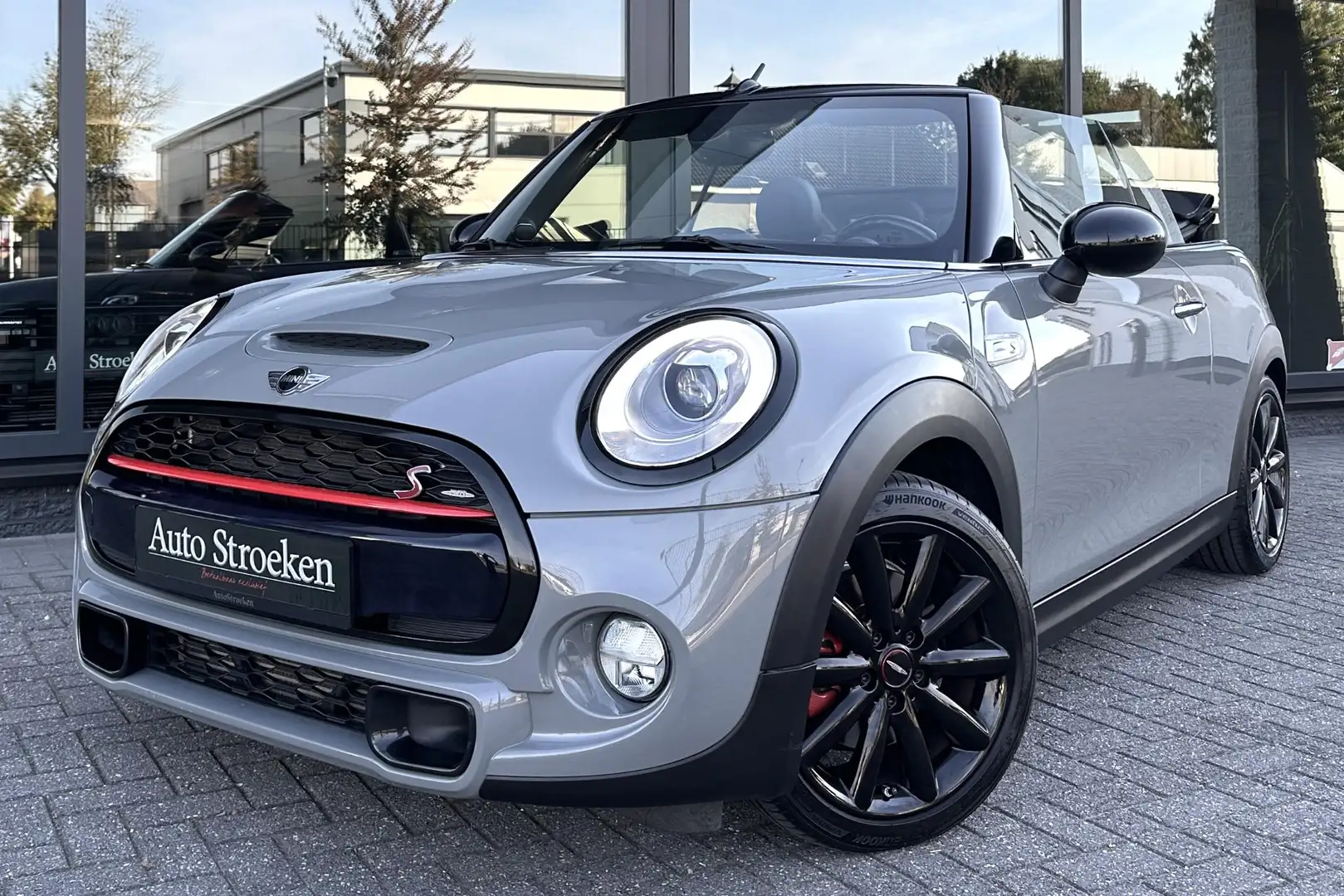 MINI John Cooper Works Cabrio S JCW Leer Navi Harman/Cardon Unieke auto !! Gris - 1