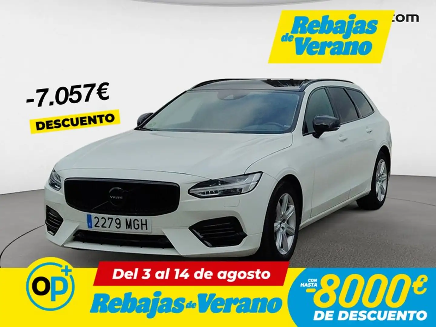 Volvo V90 D4 Momentum Aut. 190 Blanco - 1