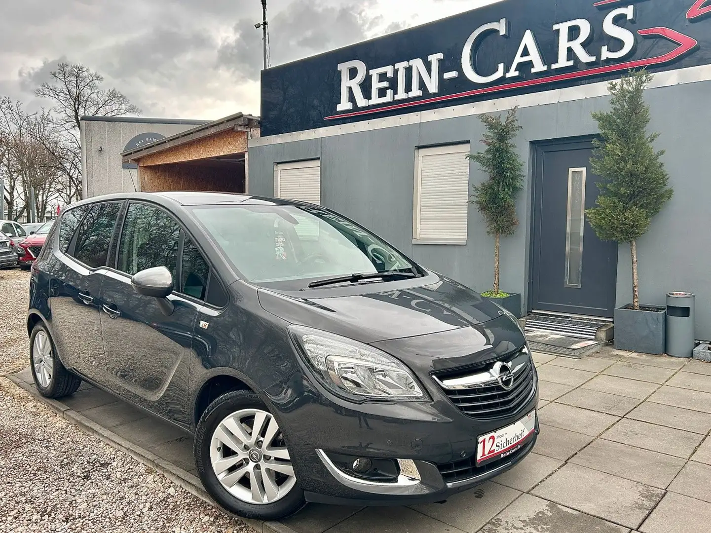 Opel Meriva B 1.4 Style/II.HD/MFL /SHZ/LHZ/PDC/TEMPOM Grau - 1