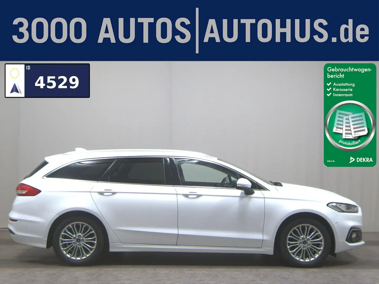 Ford Mondeo Turnier 2.0 EB Titanium Navi LED Pano AHK Blanc - 1