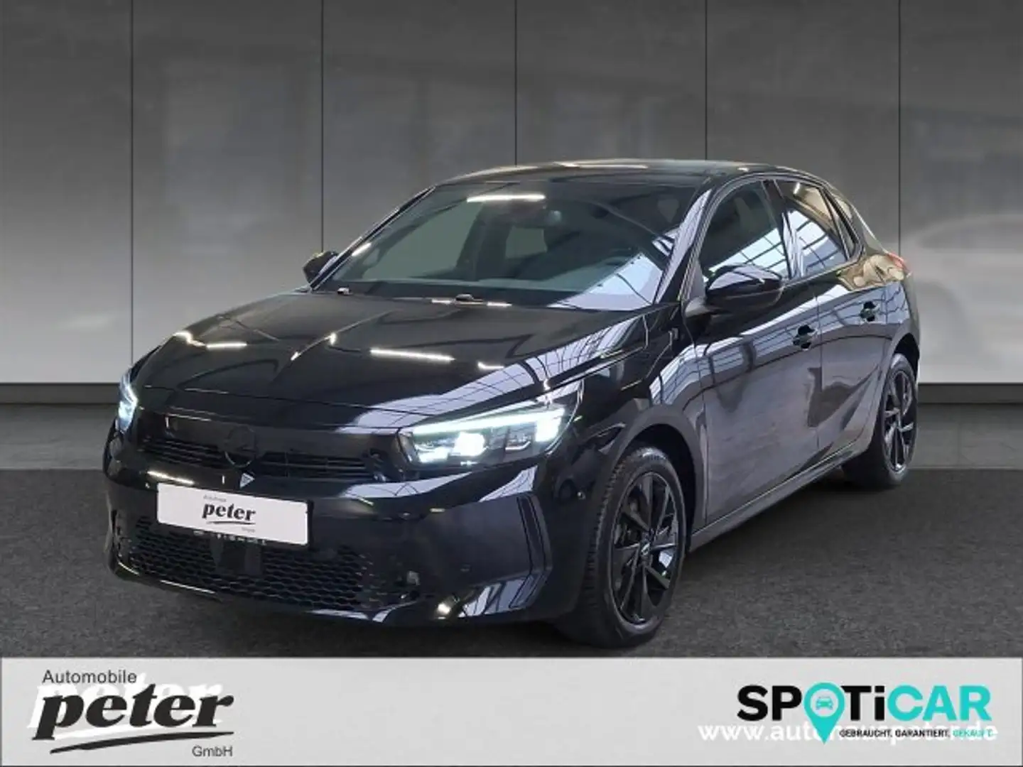 Opel Corsa Corsa F 1.2 Turbo GS Klimaautomatik Sitzheizung Allwetter 100PS Schwarz - 1