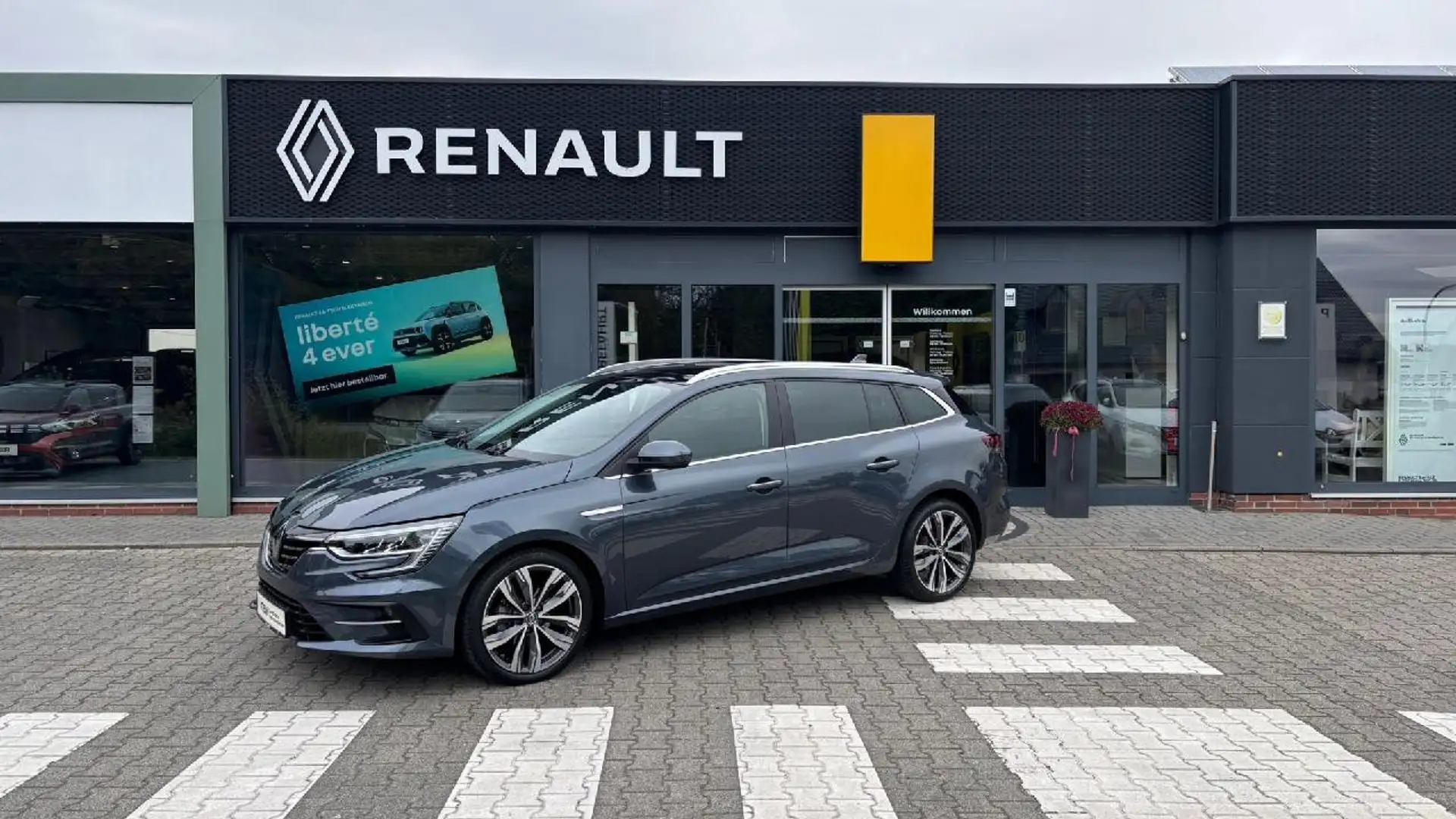Renault Megane Grandtour Techno TCe 140 EDC Grau - 1