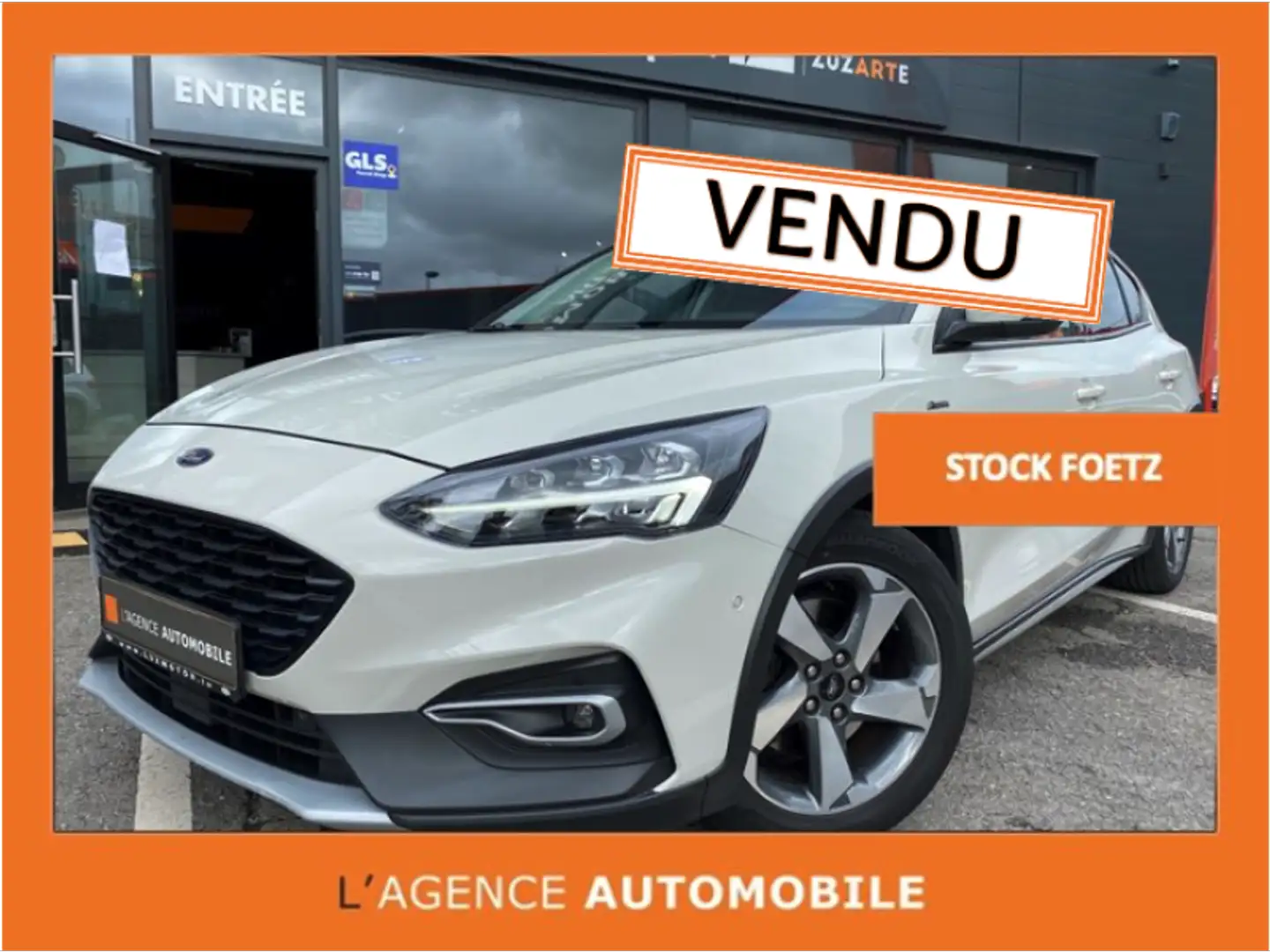 Ford Focus Active Blanc - 1