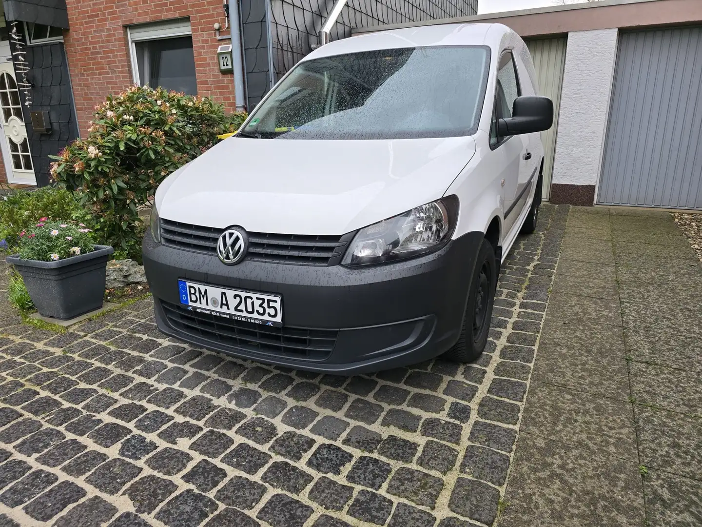 Volkswagen Caddy Kasten Weiß - 1