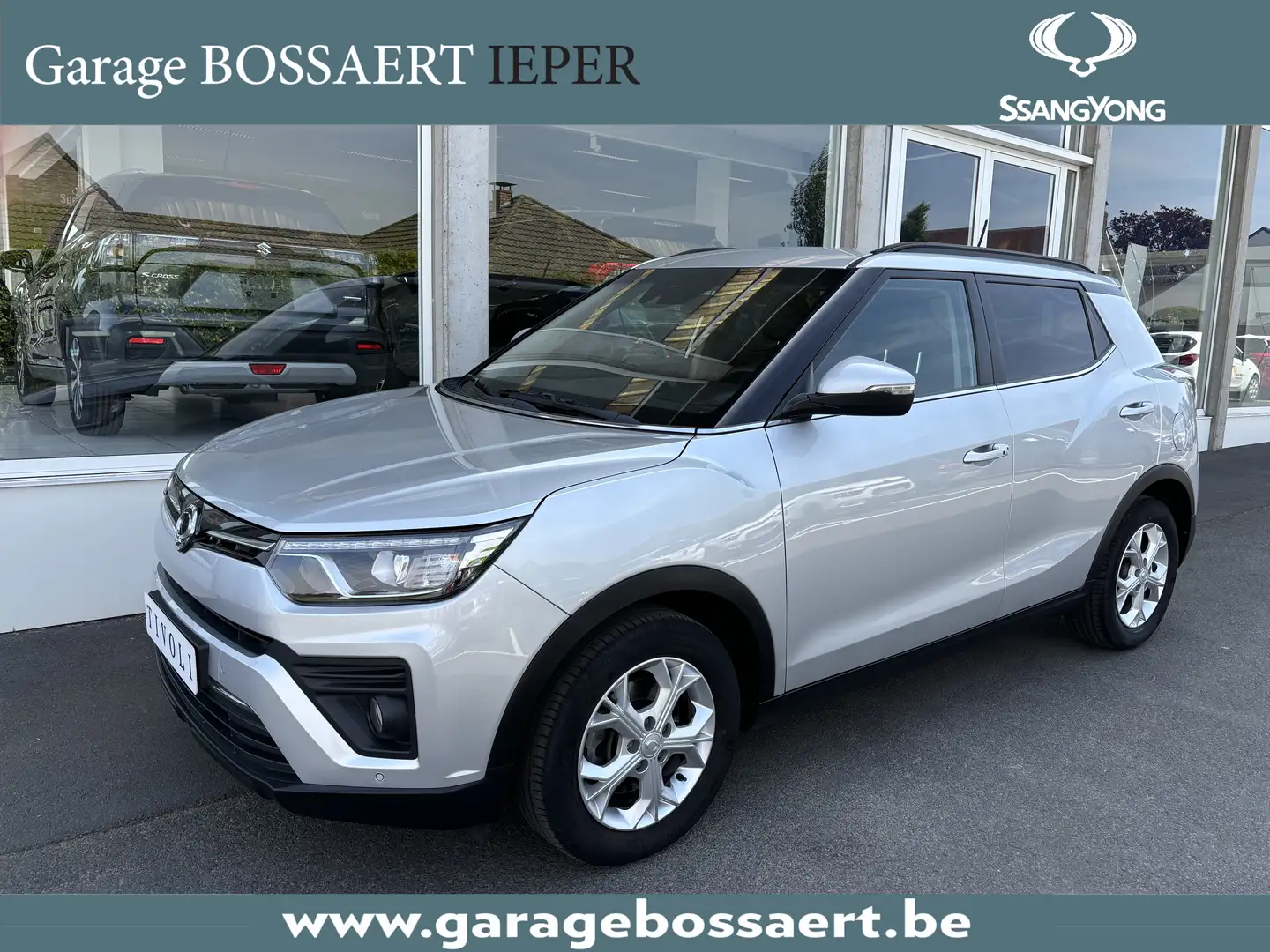 SsangYong Tivoli 1.2 T-GDI Ruby - Fabrieksgarantie tot 09/27 Zilver - 1
