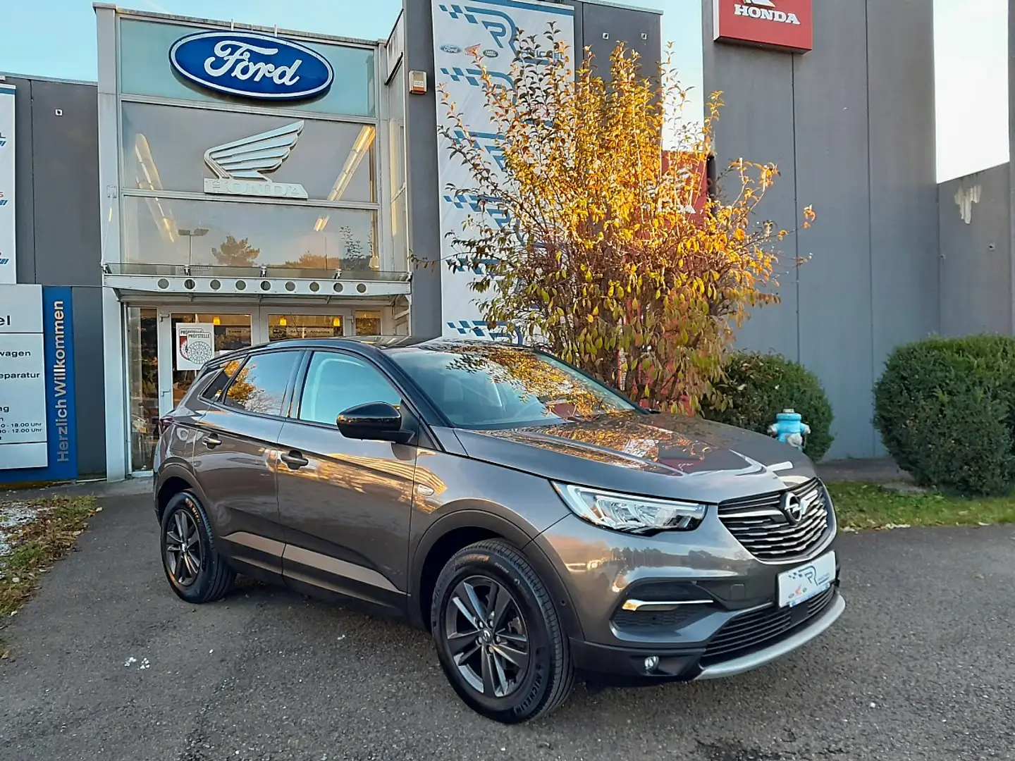 Opel Grandland X 1,2 Turbo Dir. Inj. GS Line S/S Aut. Grau - 1
