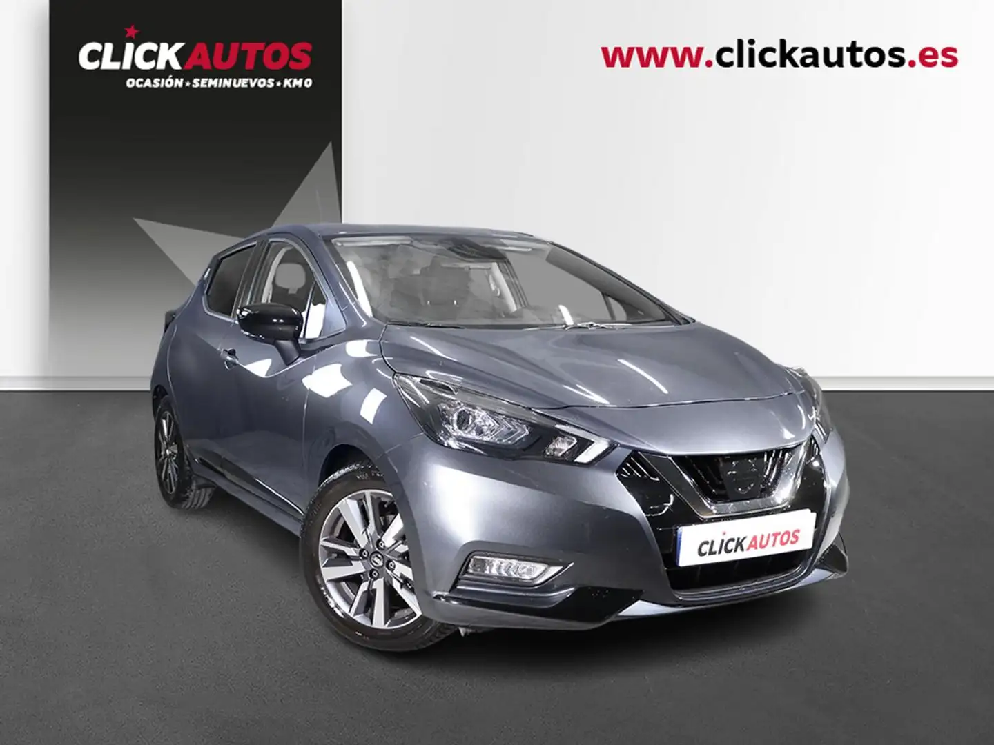 Nissan Micra 1.0 IG-T 92CV N-Design Gris - 2
