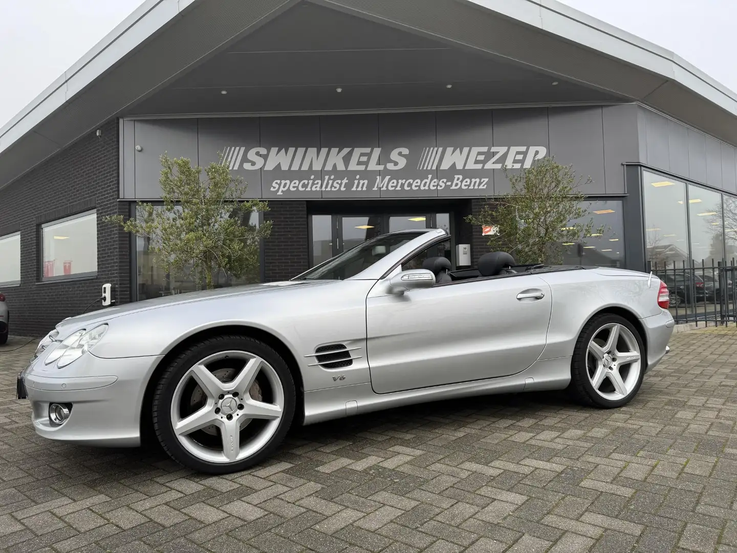 Mercedes-Benz SL 350 Automaat 6 cilinder Grijs - 1