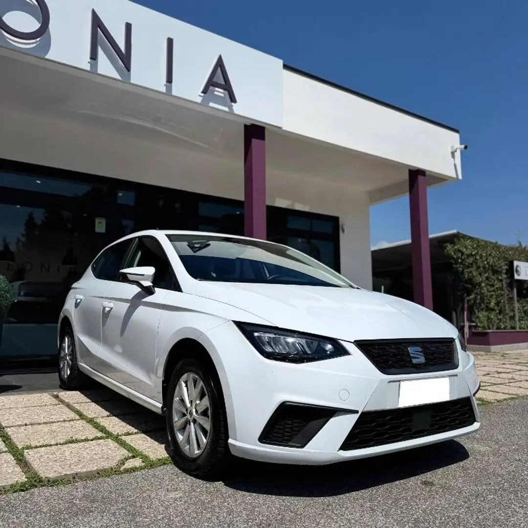 SEAT Ibiza 1.0 ecotsi Business 95cv Bianco - 1
