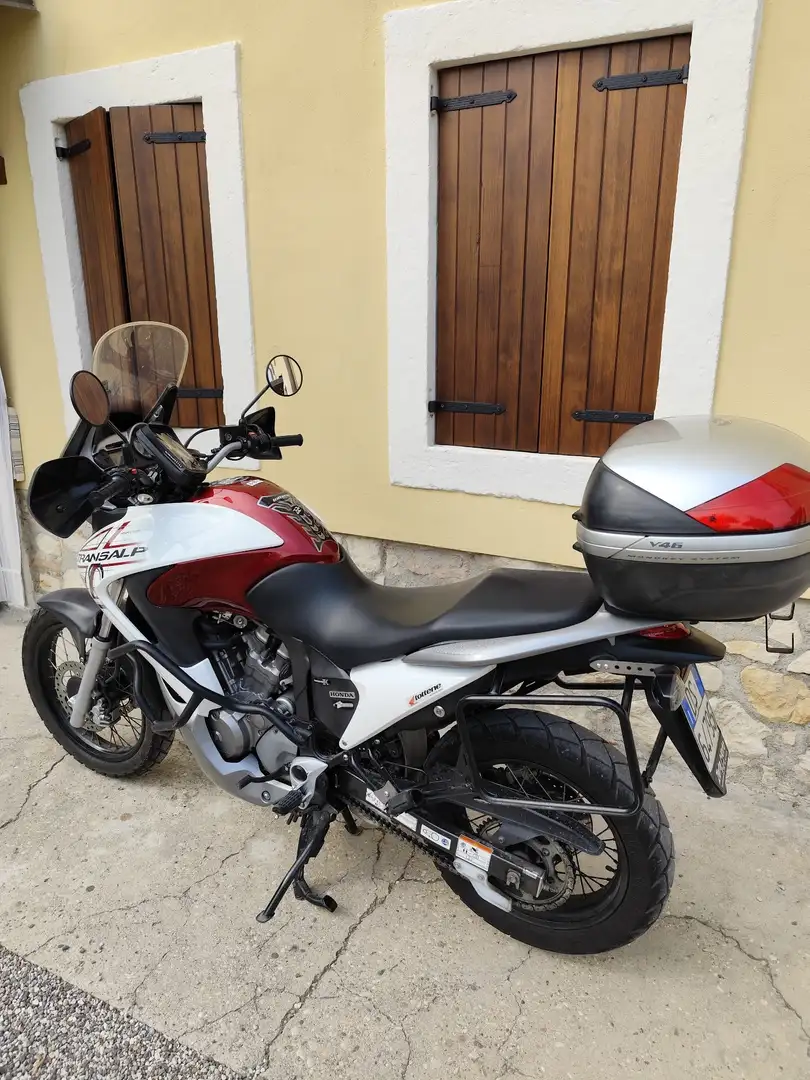Honda Transalp XL 700 V ABS Blanc - 2