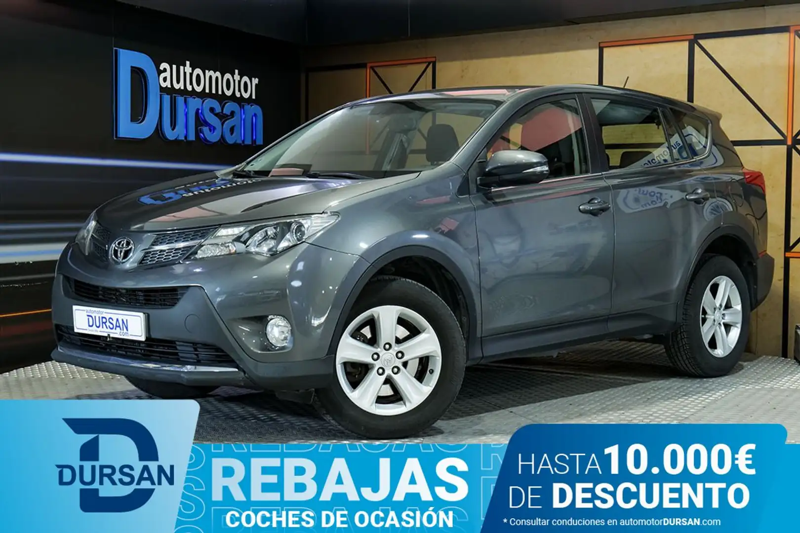 Toyota RAV 4 120D Advance 4x2 Gris - 1