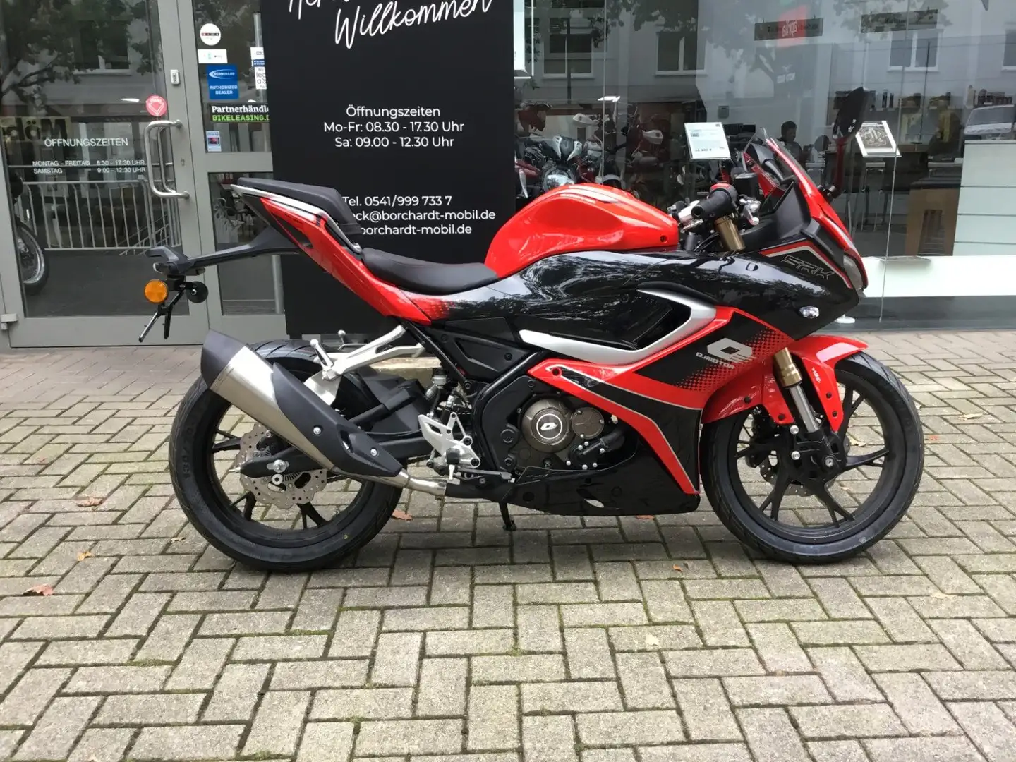 QJ Motor SRK 125 R Supersport,3 Jahre Garantie Rouge - 2