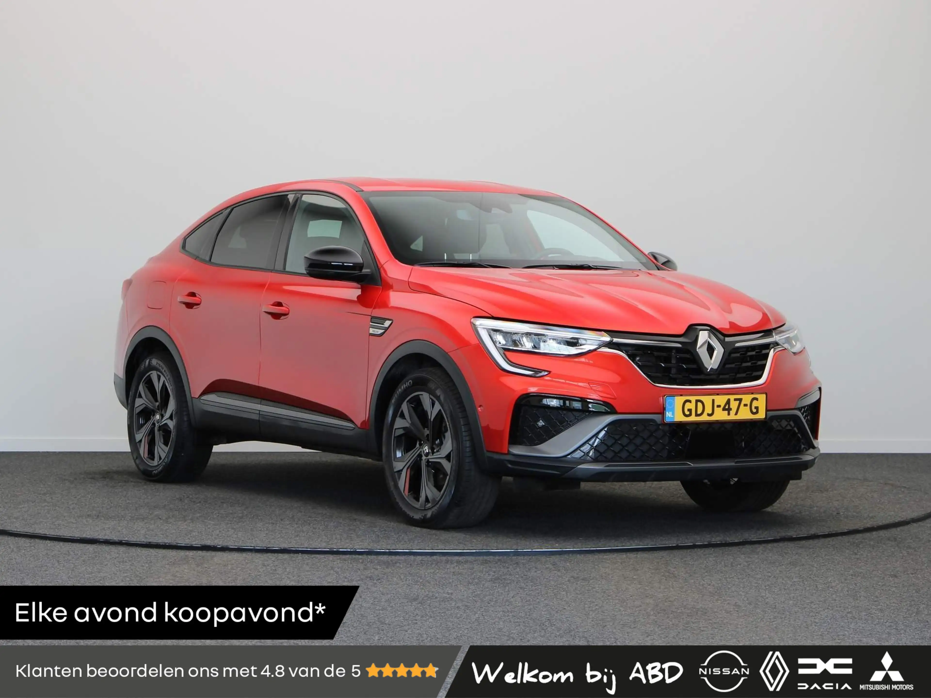 Renault Arkana 1.6 E-Tech hybrid 145 R.S. Line | Stoel - Stuur ve
