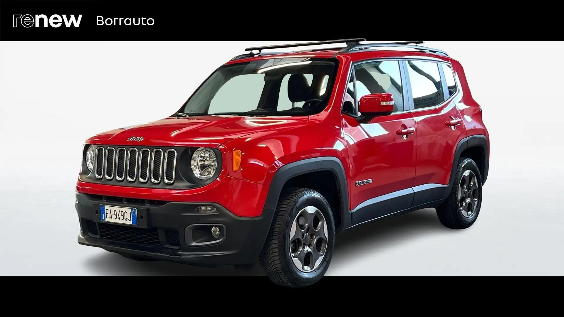 Jeep Renegade 2.0 Multijet 140cv Longitude 4WD Rosso - 1