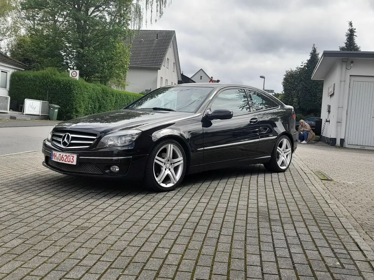 Mercedes-Benz CLC 200 CDI DPF AMG-Sportpaket Scheckheft!!!! Černá - 1