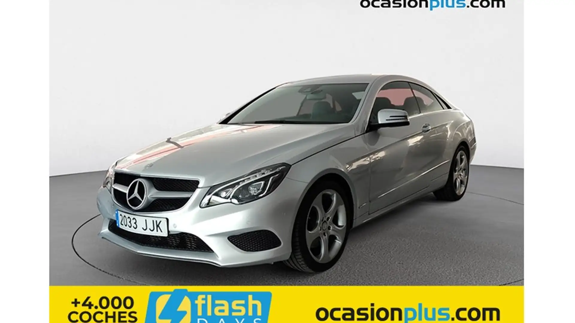 Mercedes-Benz E 220 Coupé 220CDI (4.75) Plateado - 1