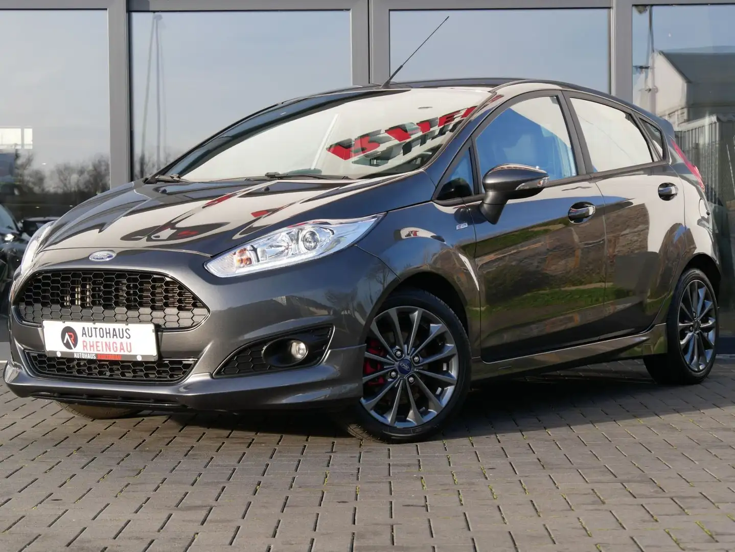 Ford Fiesta 1.0 EcoBoost ST-Line PDC/KLIMA/Sitzhzg. Silber - 1