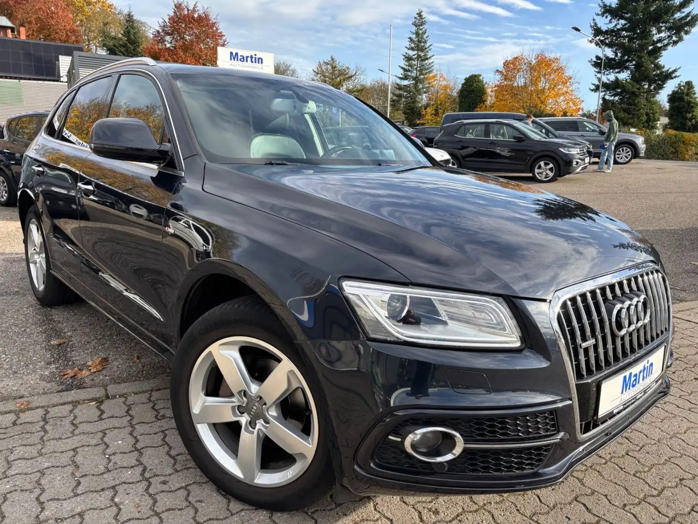 Audi Q5 TDI quattro * S-LINE + TOP AUSSTATTUNG* Blau - 1