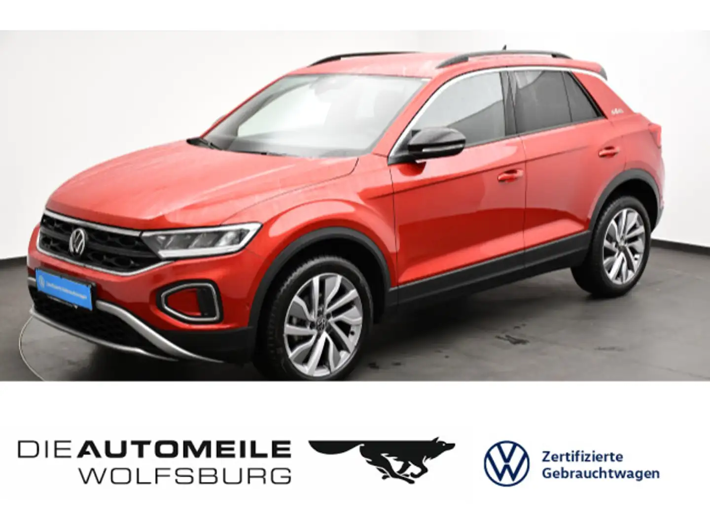 Volkswagen T-Roc 2.0 TDI Goal LED/ACC Rot - 1