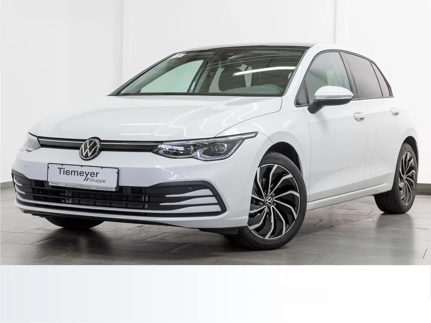 Volkswagen Golf 1.0 eTSI DSG LIFE PANO LM17 IQ.LIGHT ASSIST Weiß - 2