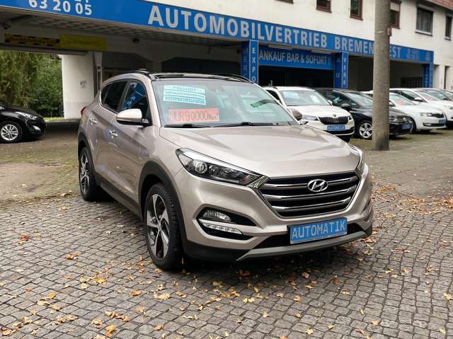 Imagine Hyundai TUCSON blue Style 2WD