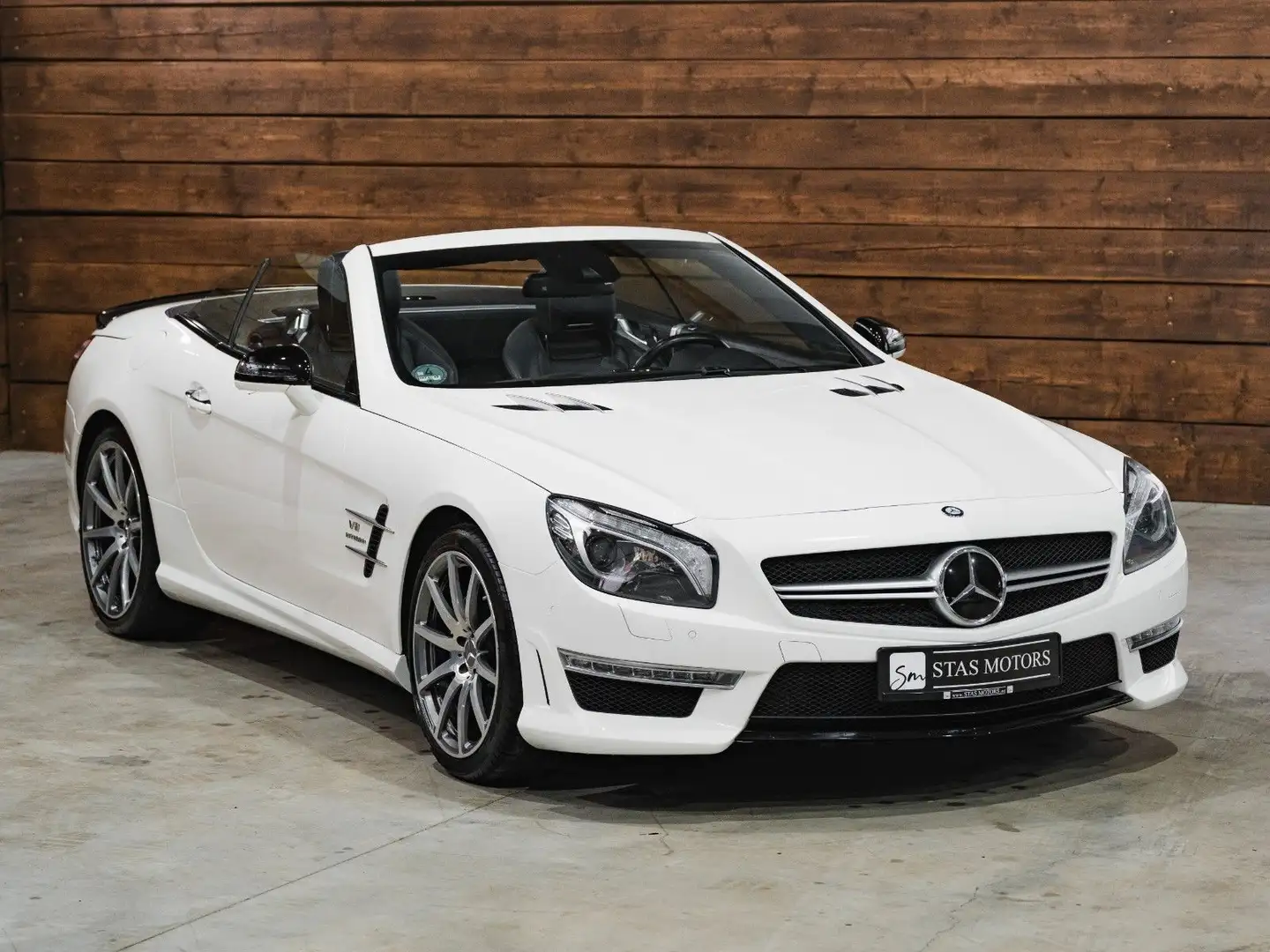 Mercedes-Benz SL 63 AMG DESIGNO*MAGIC*PANO*HARMAN*BRD*GARANTIE Blanco - 2
