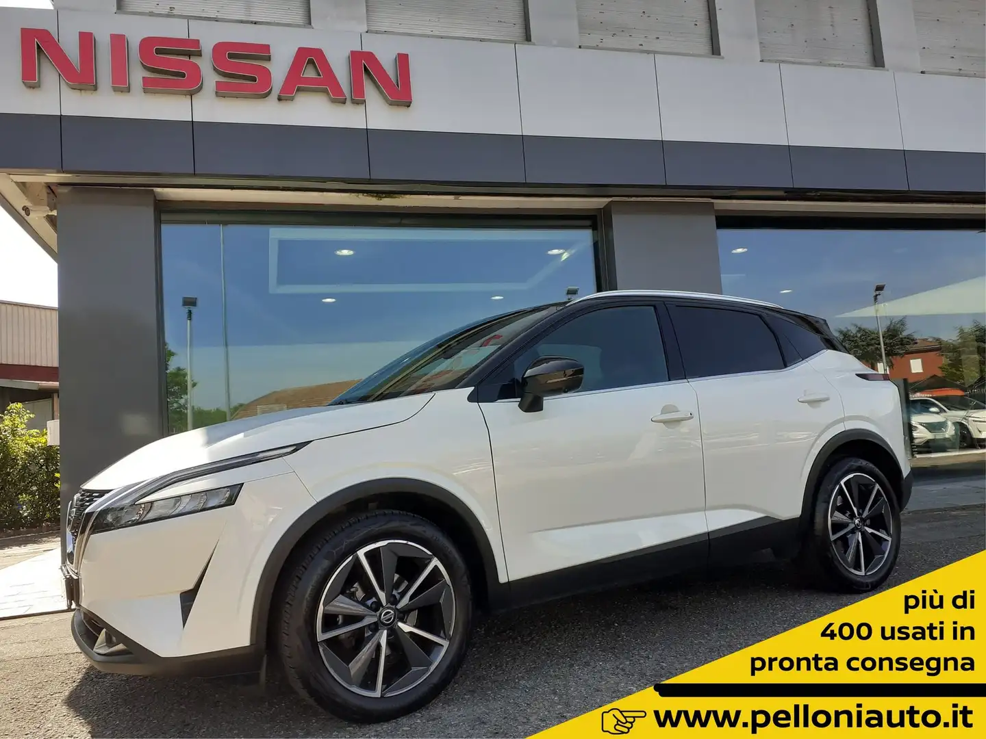 Nissan Qashqai MHEV 140 CV N-Style AUTOCARRO N1 - IVA ESCLUSA Weiß - 1