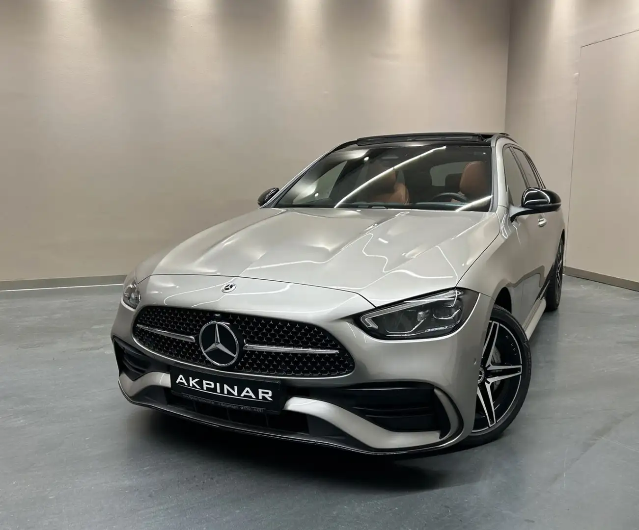 Mercedes-Benz C 300 C300 e T *AMG LINE*NIGHT*PANO*DAB*KAMERA*LED* Silber - 1