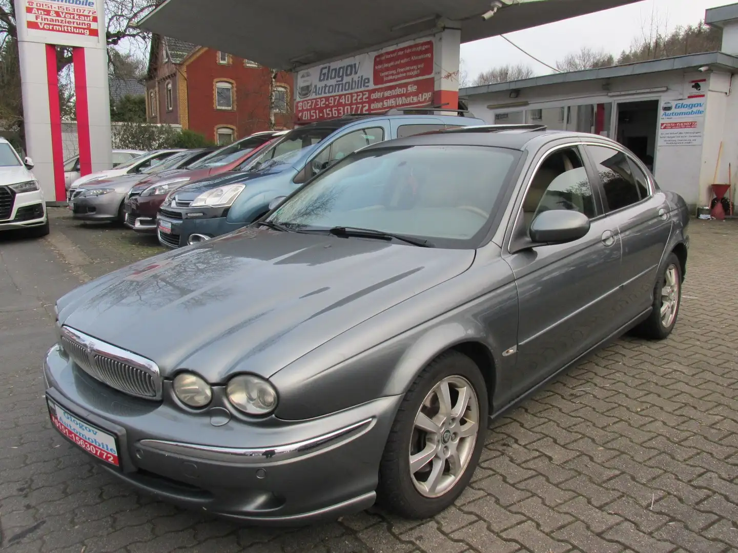 Jaguar X-Type 2.5 V6 Executive*OHNE TÜV/AU*NAVI*VIEL EXTRA Gris - 1