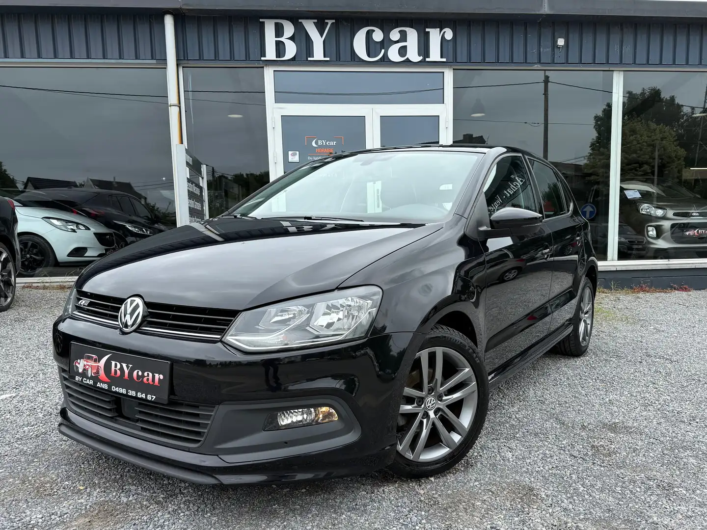 Volkswagen Polo 1.2 TSI R-Line *GARANTIE 2 ANS* 60.000KM Noir - 1