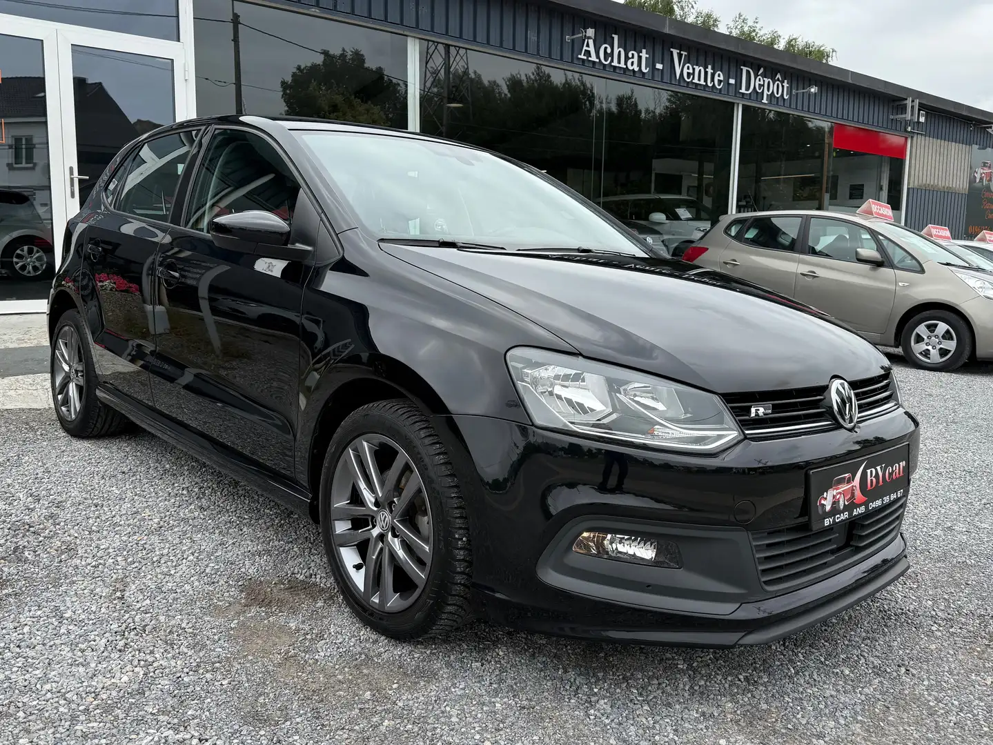 Volkswagen Polo 1.2 TSI R-Line *GARANTIE 2 ANS* 60.000KM Noir - 2