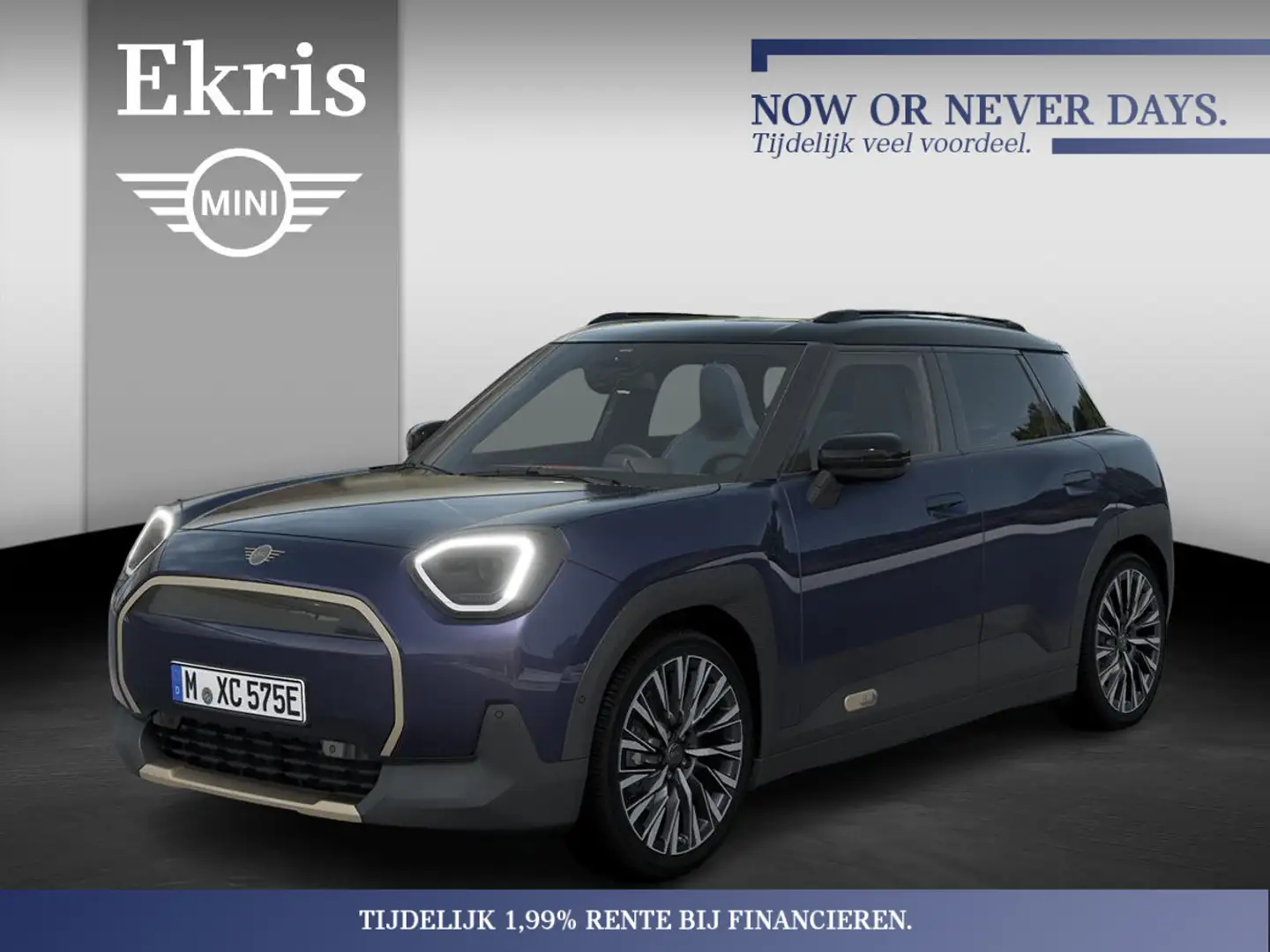 MINI Aceman E | Pakket M + Favoured Trim | Actie Blau - 1