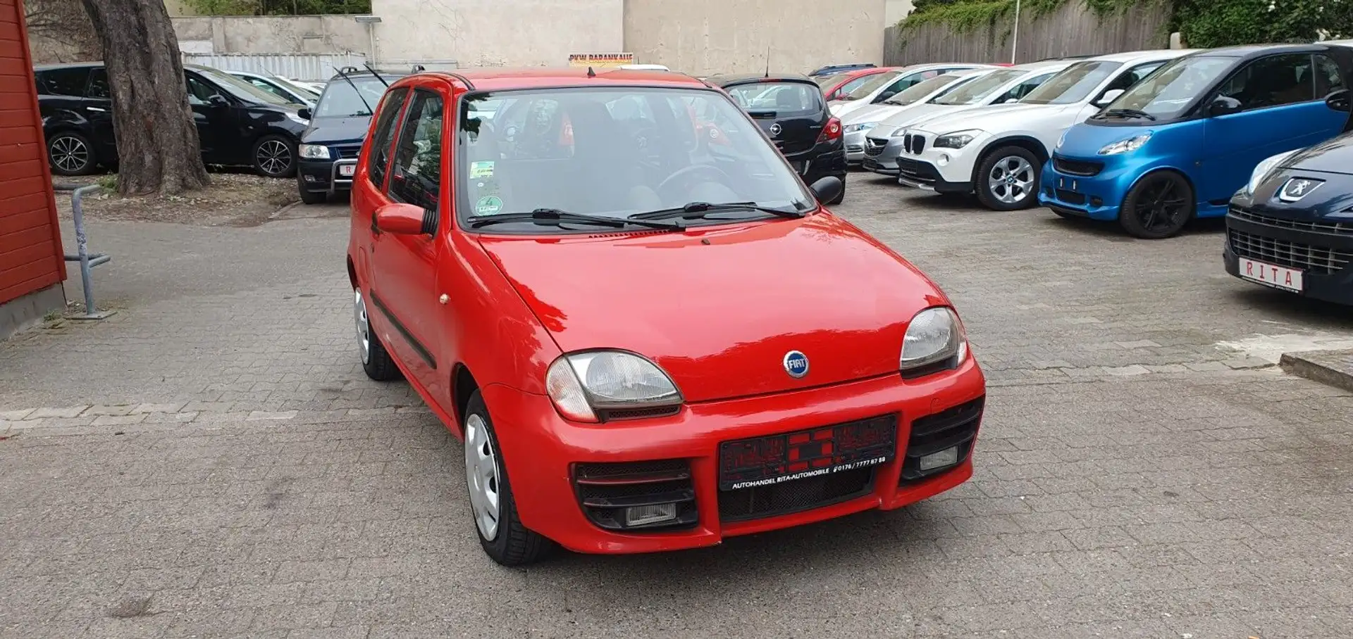 Fiat Seicento Rot - 1