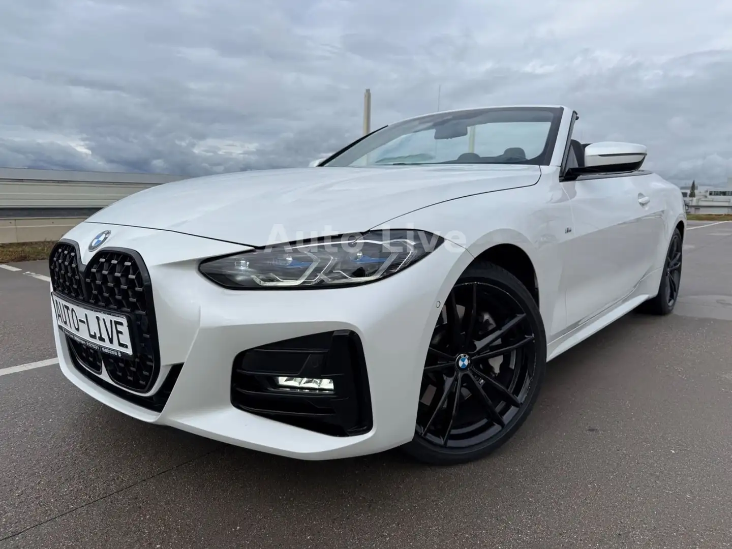 BMW 430 i xDrive *SAG*M PAKET*LASER*NAVI*H&K*VIRTU! Blanco - 1