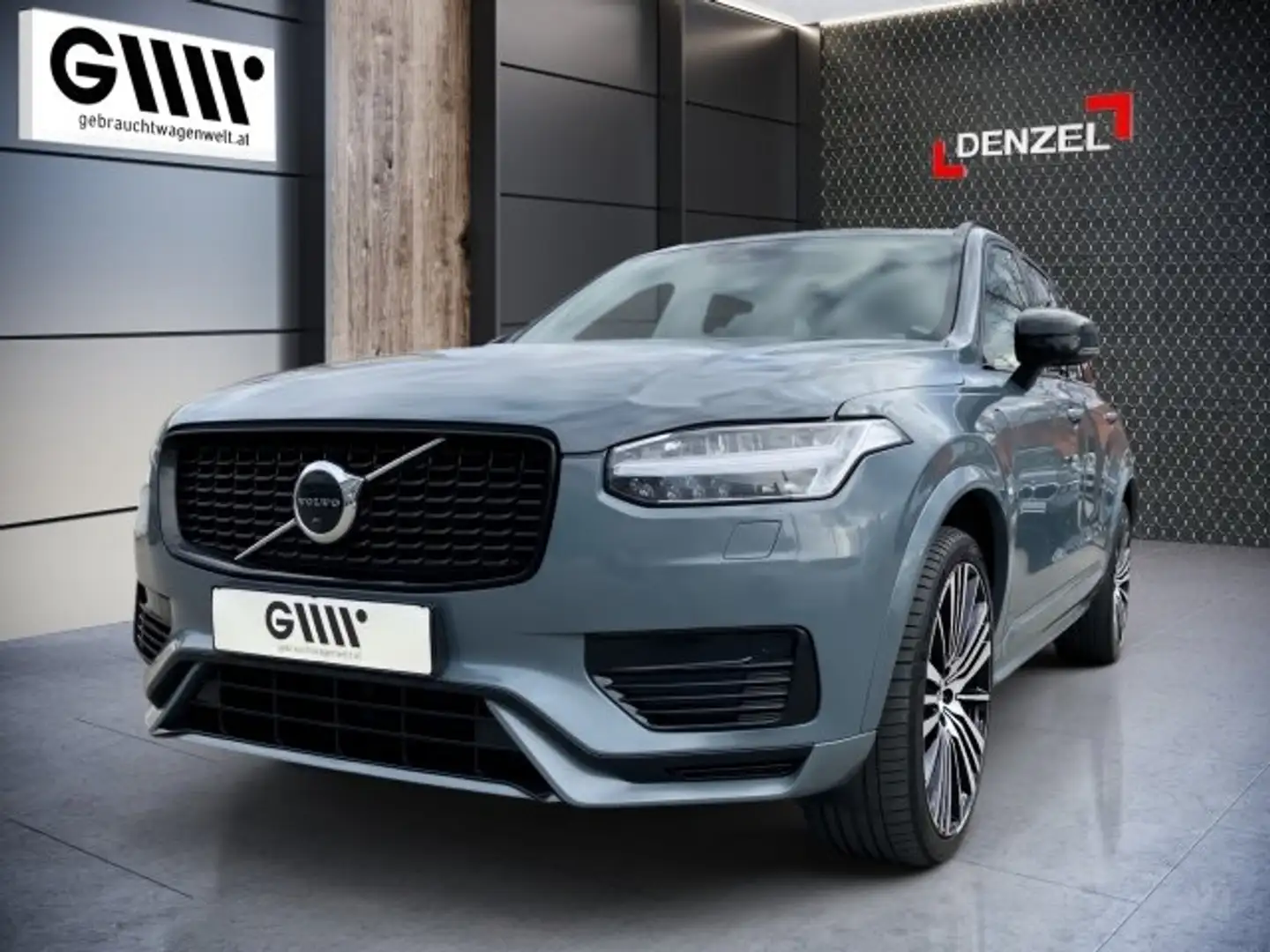 Volvo XC90 T8 AWD Recharge Gris - 2