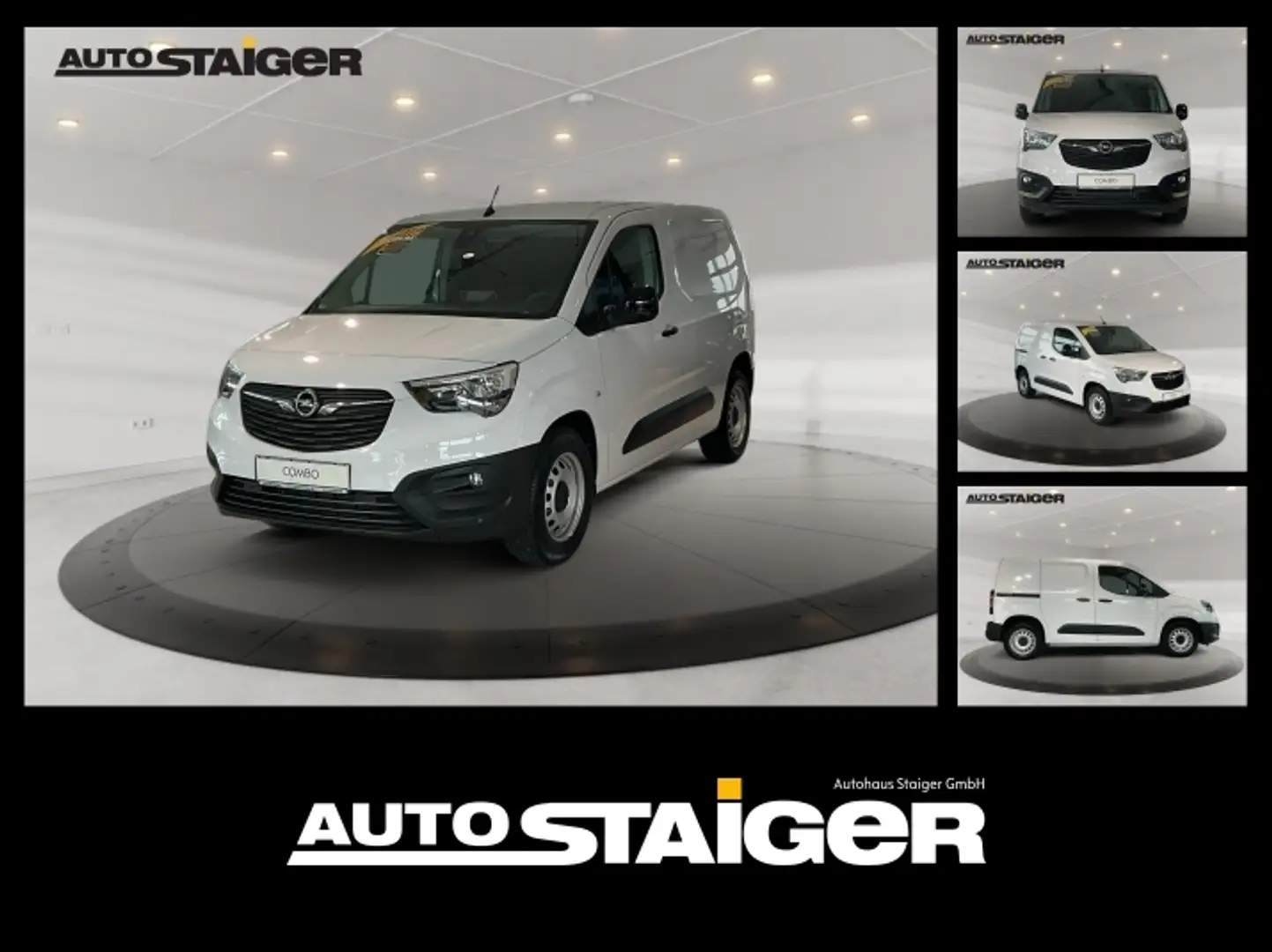 Opel Combo Cargo - e Basis 2xKlima+Fernlichtass.+AUT Blanc - 1
