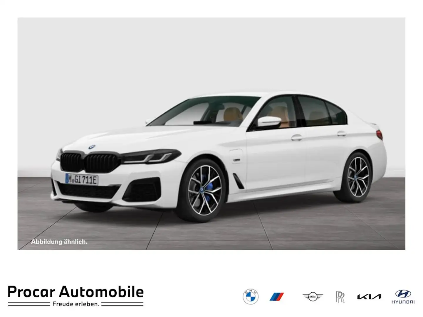 BMW 530 e Weiß - 1