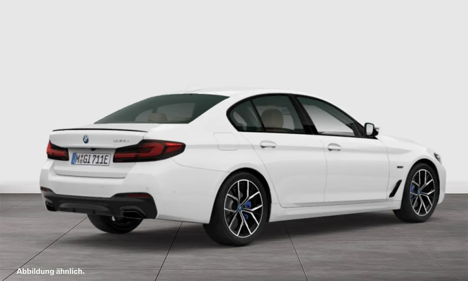 BMW 530 e Weiß - 2