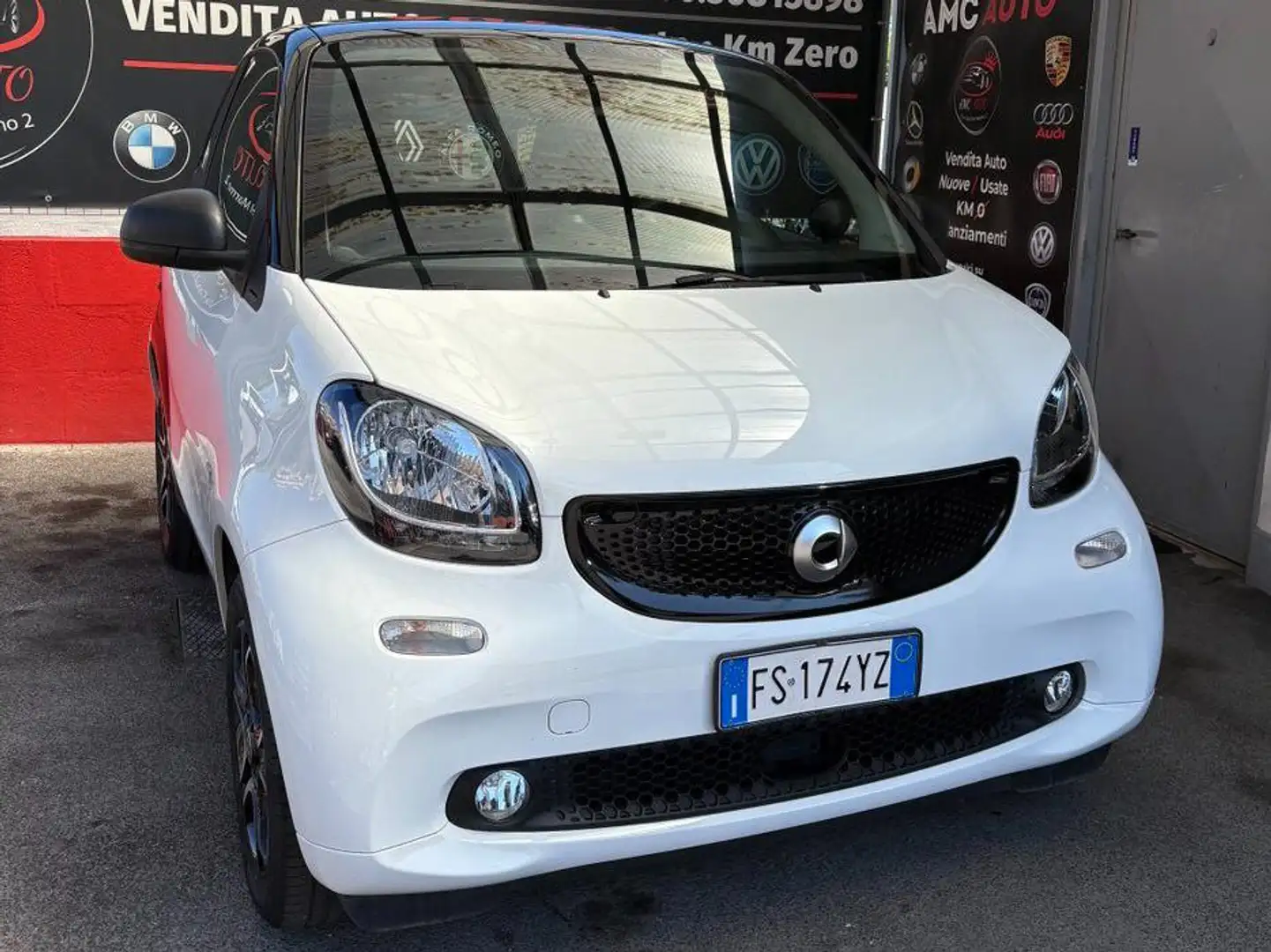 smart forTwo Fortwo 1.0 Passion 71cv twinamic my18 Blanc - 1