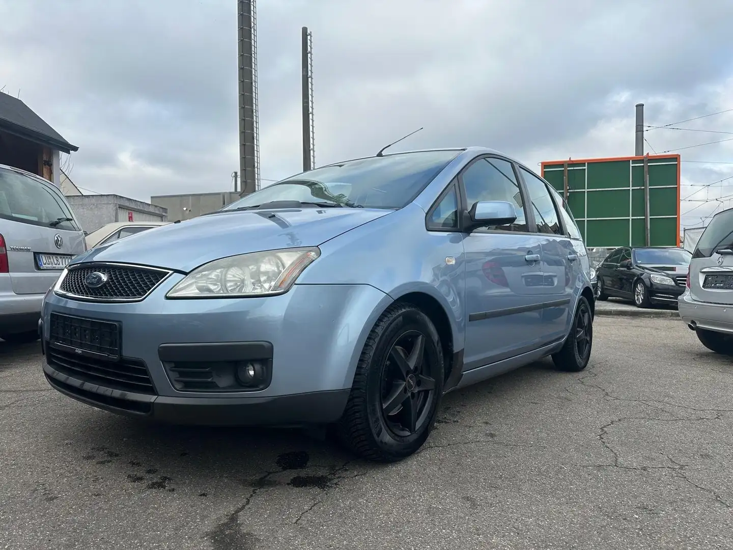 Ford Focus C-Max Ford C-Max 1.6 Sitzheizung Klima TÜV 03/2027 Blau - 2