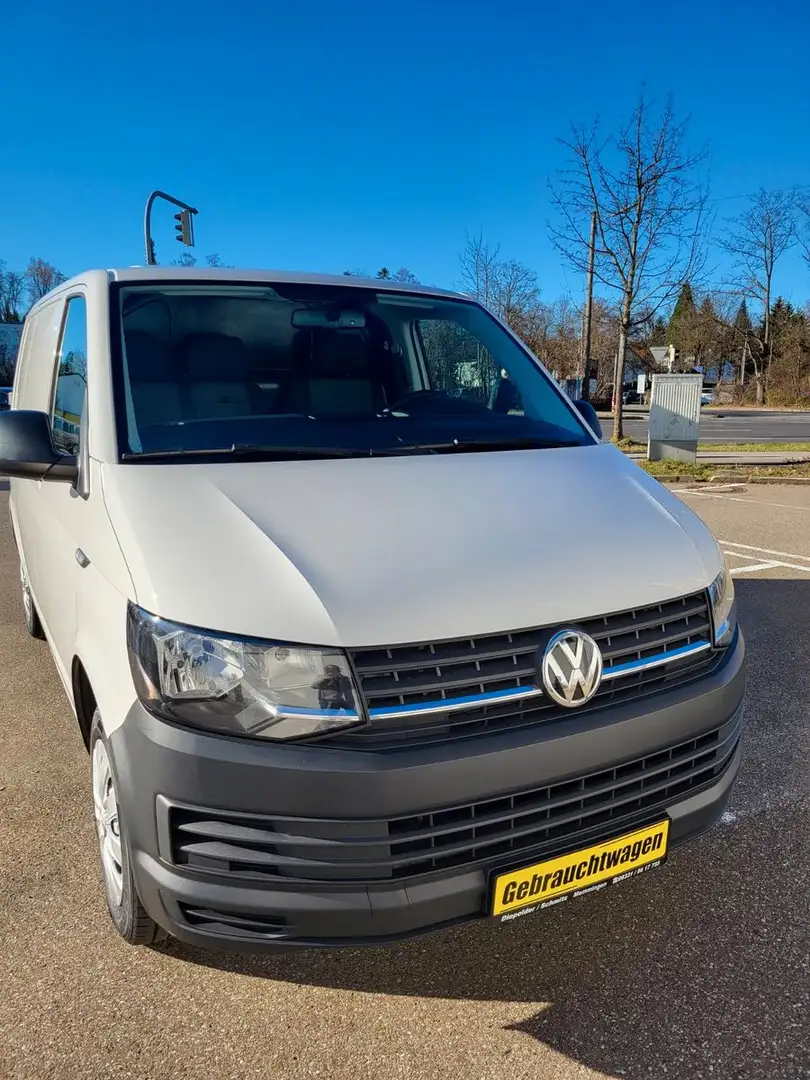 Volkswagen T6 Transporter Kasten 1 Hand Sthz Kamera AHK GRA Blanc - 2