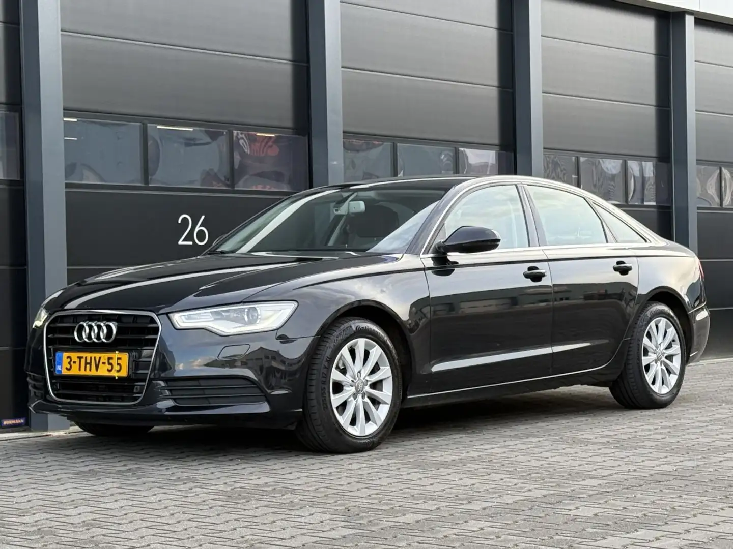 Audi A6 3.0 TDI Navi Leer PDC Zwart - 1